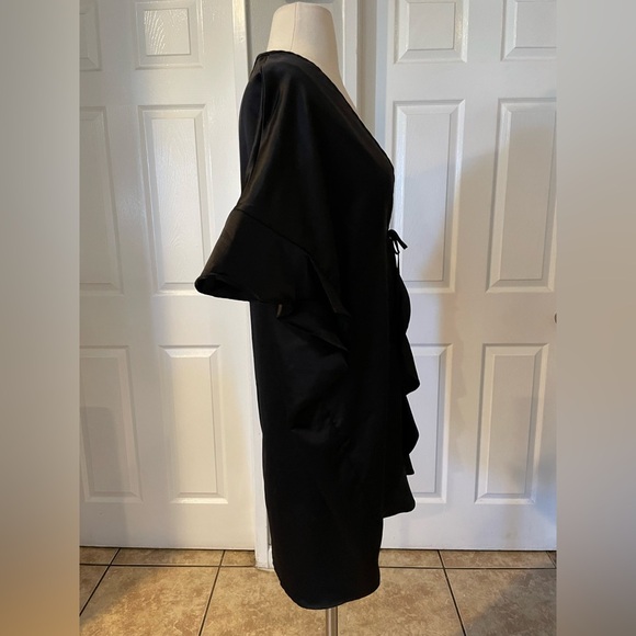 Victoria's Secret NWT Silky Ruffle Kimono Robe - Picture 5 of 10